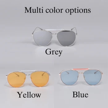 2020 Naujas Mados korėjiečių prekės GM akiniai nuo saulės vyrams Pilotas formos, ŠVELNUS mio mio Akiniai nuo saulės moterims, vyrams Poliarizuota UV400 saulės akiniai