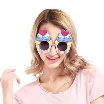 2020 Naujas mielas akiniai nuo saulės Juokinga Crazy Fancy Dress Akiniai Naujiena Kostiumas Šalis Akiniai nuo saulės, Aksesuarai @7