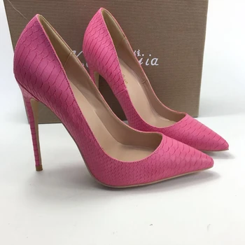 2020 naujas rožinės spalvos aukštakulnį moterų siurbliai seklių slip-on Laukinių ponios ploni kulniukai moterų siurbliai šalies batų pu odos