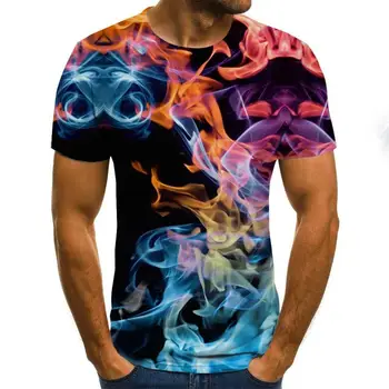 2020 naujas vyrų 3d T-shirt spausdinti T animacinių filmų marškinėliai vyriški vasaros vandens lašas viršuje vyrų tee atsitiktinis streetwear vyriški moteriški 