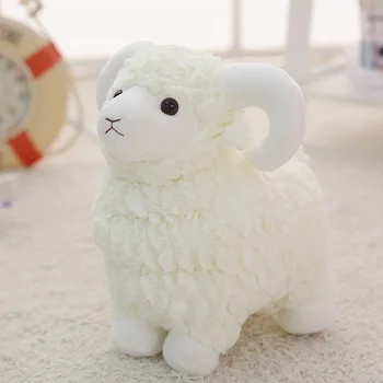 2020 Naujos Avių Pliušiniai Žaislai Modeliavimas Iškamša Minkštos Lėlės Realiame Gyvenime Pliušinis Avių Žaislai Vaikams, Kūdikiams, Vaikams, Dovanų