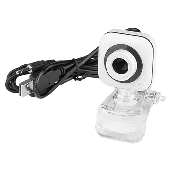 2020 Webcam USB2.0 Fotoaparato Rankinio Fokusavimo Web Kameros, 640 x 480 Kameros Su Mikrofonu Windows 2000/Win10 Už Stalinį Kompiuterį