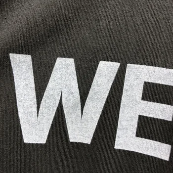 2020ss Skaitmeninės tiesioginio įpurškimo WELLDONE T-shirt Vyrai Moterys Geriausios Kokybės We11 Padaryta GERAI PADARYTA Top Tee