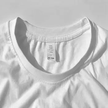 2021 Gamintojas Apvalios Apykaklės Medvilnės Marškinėliai Juodos spalvos trumpomis Rankovėmis Pečiais trumpomis Rankovėmis T-shirt