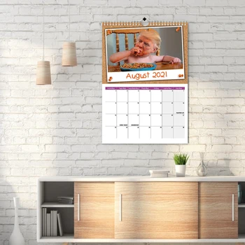2021 Koziris Juokinga Kalendorius Aukštos kokybės ir Paprastas Stalo Apdailos Namų Stalo spalvotų Nuotraukų Puošimas, Didmeninės Kainos
