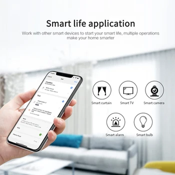 2021 Naujas Tuya Smart Home Wifi PIR Judesio Jutiklis Signalizacijos Pasyvus Infraraudonųjų spindulių Detektorius, Skirtas Namų Automatikos Namų Signalizacijos Sistema Gyvenimas