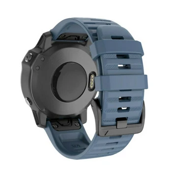 26 22MM Watchband Garmin Fenix 5 5X 3HR Fenix 6X 6Pro MK1 Greitai Spaudai Silikono Easyfit europos sąjungos Oficialusis pat dalį Riešo Juostos