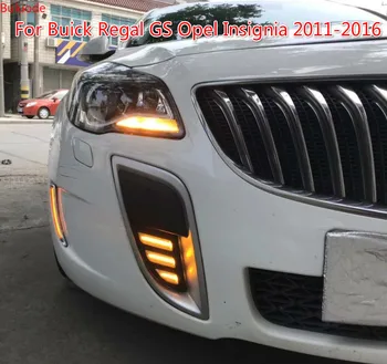2VNT LED DRL Už Buick Regal GS 
