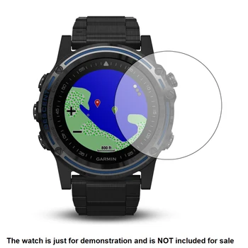 3* Aiškus LCD Screen Protector Shield Plėvelę Garmin Nusileidimas MK1 Smart Watch Priedai (Ultra Clear)