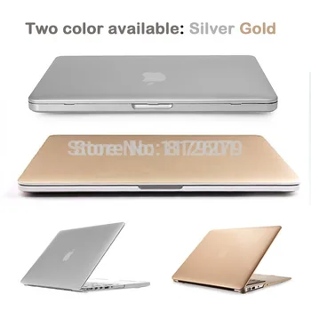 3 in 1 Silver, gold Rankovėmis Atvejai, skirtas Macbook air 11 12 13 pro 15 