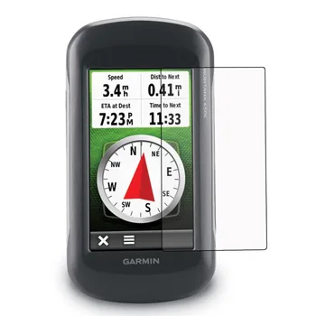 3 Vnt Dviračių chronometras GPS apsauginės plėvelės Garmin Montana 600 650t 680 Apsaugos HD atsparus įbrėžimams, naudojamas elektrostatinis filmas