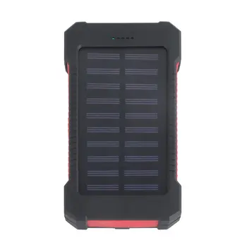 30000mAh Saulės Baterija Nešiojamas Įkroviklis USB Dual Išorės Baterija Ilgalaikis, Didelio galingumo Mobiliojo Telefono Saulės PowerBank