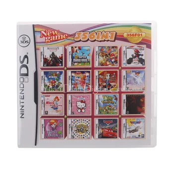 356 1 Kompiliacija Vaizdo Žaidimų Kasetė Kortele Nintendo DS, 3DS 2DS Super Combo Multi Krepšelį