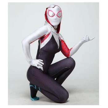 3D Spausdinimo Spandex Zentai Kostiumas Helovyno Karnavalas Cosplay Moterų Supergirl Kostiumas Moteris