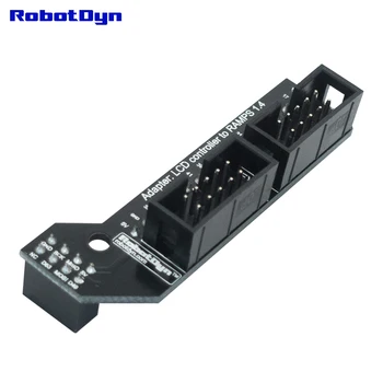 3D spausdintuvas & CNC pagrindinio RINKINIO. MEGA 2560 R3 + RAMPOS 1.4 + Adapteris+ MicroUSB kabeliu (50 cm) suderinamas su Arduino ir RepRap projektai