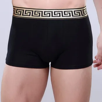 3pcs/daug didmeninės kainos sexy men ' s underwear boksininkų, Komfortą spalvotų boksininkų vyrų pigūs Azijos dydžio Karšto pardavimo