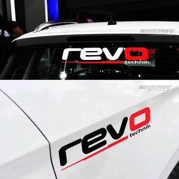 3Sizes Modifikuotas Prekės ženklo Automobilių Lipdukas šviesą Atspindintys Lipdukai, skirti REVO Auto Technik Visą Kūną.
