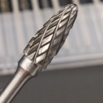 3x6mm 10vnt Dremel Karbido Šerpetų Grąžtas Nustatyti Pasukimo Burr Micro Grąžtai, Metalo Apdirbimo Drožyba Įrankis Stiklo Diamond