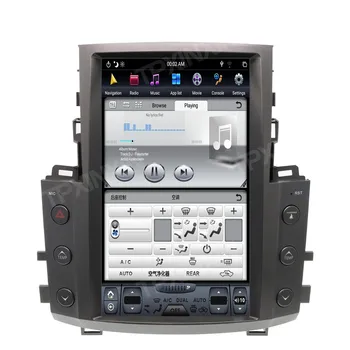 4+128G Už Lexus LX570 2007-Tesla Stilius Android 9.0 Automobilių GPS Navigacijos Stereo Headunit Multimedia Player Auto Radijo Carplay