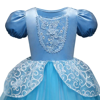 4 7 8 9 10 Metų Fancy Dress Vaikų Cosplay Kostiumų Princesė Merginos Kalėdų Helovinas Šaliai Vaidmuo Žaisti Suknelės