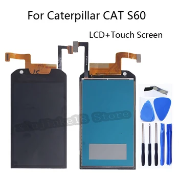 4.7 colių Caterpillar CAT S60 LCD Ekranas Jutiklinis ekranas skaitmeninis keitiklis Asamblėjos pakeitimo Caterpillar CAT S60 LCD Telefono Dalys