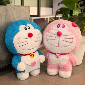40/60cm Doraemon Išskirtinį Pliušinis žaislas mielas gyvūnas katė minkštos lėlės-Vaikų žaislai, dovanos, gimtadienio dovana, Aukštos Kokybės