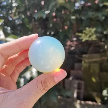 40mm Opalas Brangakmenio Iškirpti sritį Reiki Amatų Crystal Ball