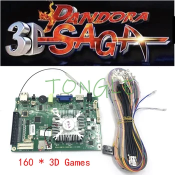 4188 1 Arkadinis Žaidimas Valdybos Pandora 3D SAGA Plokštė 160*3d Žaidimas Home Versija Remti Online Parsisiųsti Žaidimus, VGA, HDMI Išvestis
