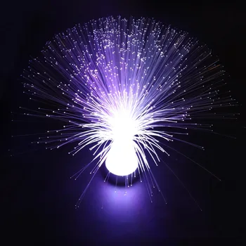 41cm plotis optinio pluošto šviesos su valdikliu spalvinga pmma plastiko led optinio pluošto ABS kristalų apšvietimo lempos, IL