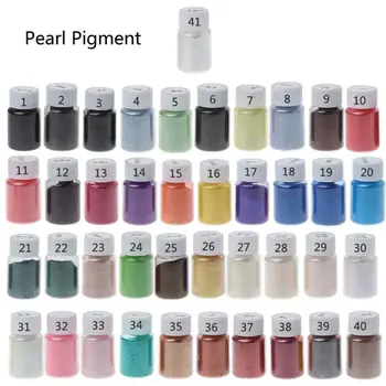 41Color Pearl Žėručio Milteliai Epoksidine Derva, Dažiklis Dažų Perlų Pigmentų Papuošalai Priėmimo PXPD