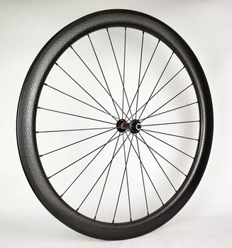 45mm kelių dviratį anglies ratai, dimple aširačio, Specialių stabdžių paviršiaus 26mm pločio, tubeless ready