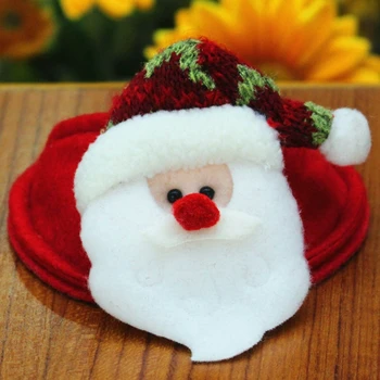 4pcs/set Raudona Kalėdų gnome Santa Claus Vyno Taurės Stiklo Motina Trinkelėmis Apima XmasDecor