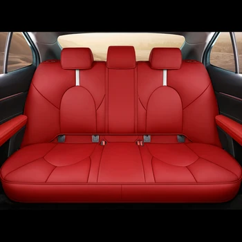 5-Sėdynė Visiškai Apsuptas Automobilių Sėdynių užvalkalai Nustatyti Toyota Camry 2018-2021 Auto Interjero Pagalvėlė Raštas Priedai