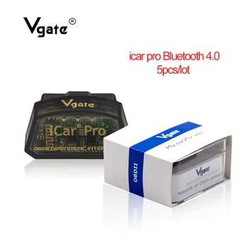 (5vnt/lot)Vgate icar Pro elm 327 bluetooth obd2 skaneris skenavimo pro automobilio Diagnostikos Įrankis OBDII Kodas skaitytojas elm327 V2.1 scan-tool