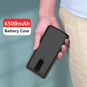6500mAh Nešiojamų Telefono Baterija Atveju Xiaomi Mi 9T Pro Power Bank Padengti Xiaomi Mi 9T Atsarginės Baterijos Kroviklis Atveju