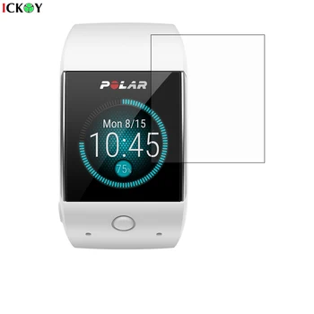 6pcs LCD Clear Screen Protector Shield Plėvelę Polar M600 Sporto Smart Watch Priedai
