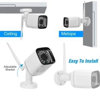 720P Kamera, WIFI, Apsauganti Belaidžių IP kamerų Palaikymas Telefono APP Kontrolės Judesio Aptikimo Naktinio Matymo VAIZDO Home Security
