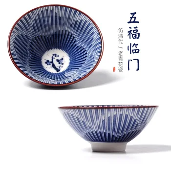 8pcs Keramikos Drinkware Teaware Kinų KungFu Arbatos Teacup Sake Puodeliai 50ml Master Cup Maži Arbatos Puodeliai Dekoro Dovana