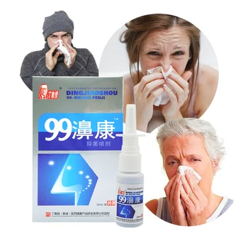 99 Kinijos Tradicinės Medicinos Žolė Purškimo Nosies Purškalas Rinito Gydymas, Nosies Priežiūros Lėtinis Rinitas, Sinusitas Purškimo vaistų
