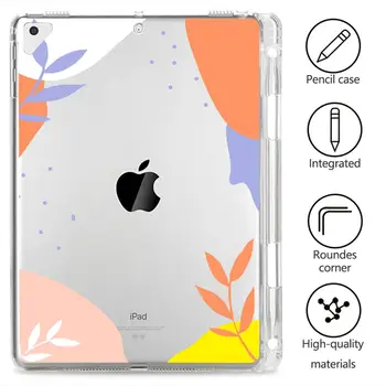 Abstrakti Tapyba iPad Pro 11 2020 Atveju Tabletės Su Pen Lizdą, Aišku, Minkšti Viršeliai Funda 