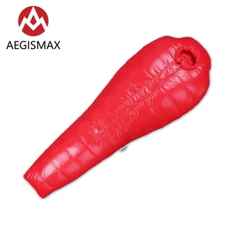 AEGISMAX AEGIS-A1300 Serijos Lauko Kempingas Super Žąsų Žemyn Tirštėti Išlaikyti Šiltas Visiškai Apsuptas Mumija miegmaišį