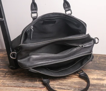 AETOO Nauji aukštos kokybės portfelis vyrų odos nešiojamas krepšys viršutinis sluoksnis odos atsitiktinis peties įstrižainės didelės verslo portfelis