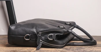 AETOO Nauji aukštos kokybės portfelis vyrų odos nešiojamas krepšys viršutinis sluoksnis odos atsitiktinis peties įstrižainės didelės verslo portfelis