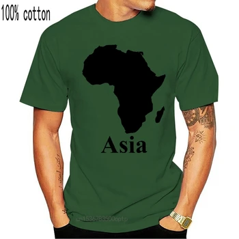 Afrika Azija Marškinėliai Juokinga Parodija Žemėlapis Vyrai, Moterys, Vaikai Cool Atsitiktinis Pasididžiavimas Marškinėliai Vyrams Unisex Naujas Mados Marškinėlius Juokinga Viršūnės