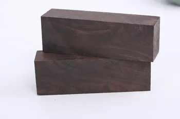 Afrikos Blackwood >< medienos rankena blokų>< peilis svarstyklės>< rankena blokų > 125x40x30 mm