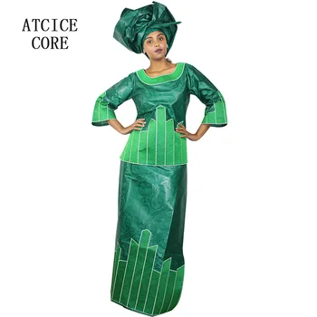 Afrikos lady suknelės dashiki siuvinėjimo dizainą ilga suknelė