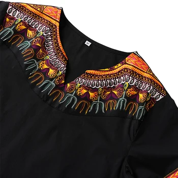 Afrikos Vyrų Drabužiai Dashiki Marškinėliai Mados Viršų Tradicinių Afrikos Vyrų Dashiki Spausdinti Marškinėliai Vyrams Dashiki Drabužiai Plius Dydis