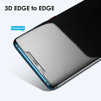 Akcoo Grūdintas Stiklas Huawei Mate 30 Pro UV Stiklo screen protector visą klijų plėvelė huawei P20 30 lite mate 20 Pro stiklo