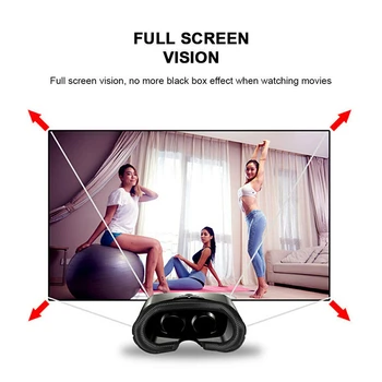 Akiniai nuo saulės Pavarų VR 2.0 Versija Box Smart Akinius, Fotoaparatą, Mobilųjį Telefoną, Specialūs 3D Virtualios Realybės Akiniai Kartono Kamera