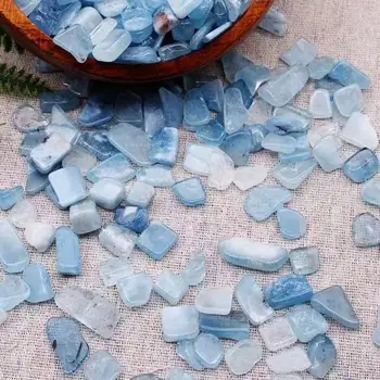 Akvamarinas akmenys, Mineraliniai Krito akmuo, Natūralus Akmuo Gydymo Reiki kristalai Namų Puošybai